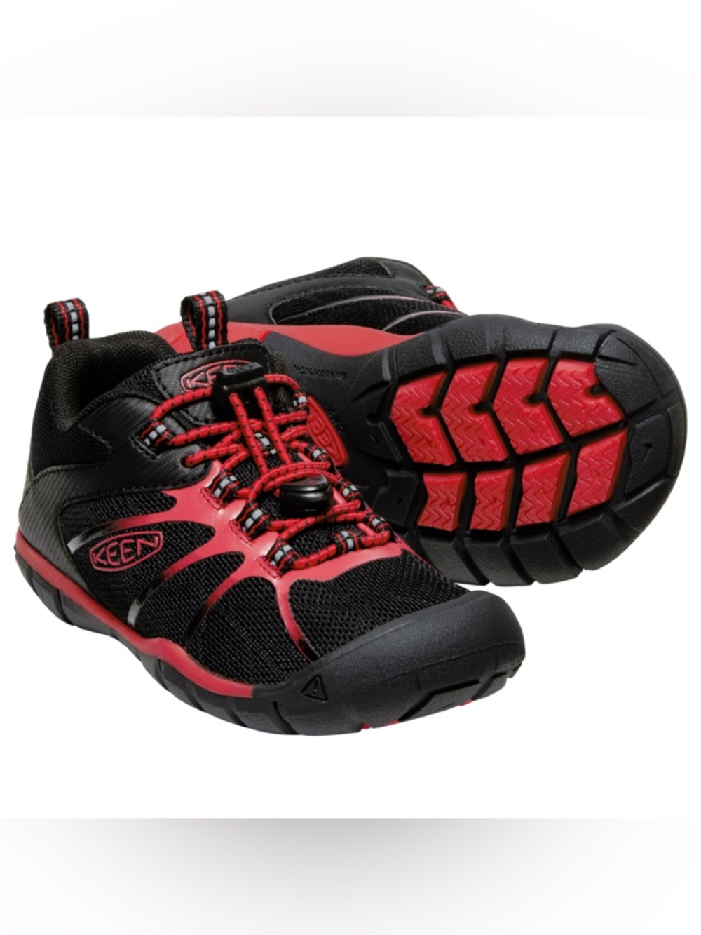 Keen Kids Black and Red Water Shoes